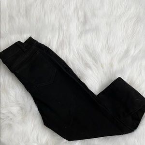 High rise skinny jeans